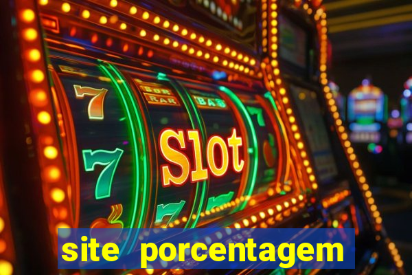 site porcentagem slots pg